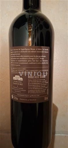 Sud-Ouest Béarn Domaine Lapeyre 2019