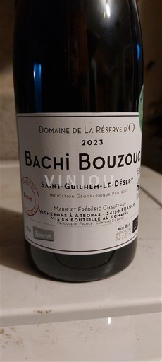 Linguadoca e Rossiglione Saint-Guilhem-le-Désert Domaine La Réserve d'O Bachi Bouzouk 2023