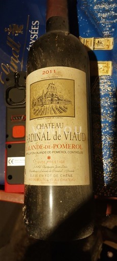 Bordeaux Lalande-de-Pomerol Château Cardinal de Viaud Prestige 2011