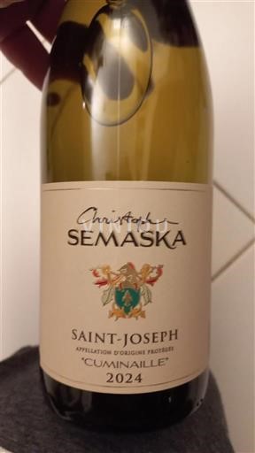 Vallée du Rhône Saint-Joseph Christophe Semaska Cuminailles 2024