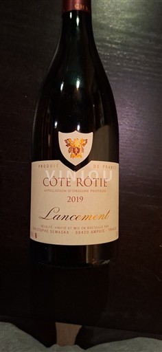 Vallée du Rhône Côte-rôtie Domaine Garon Lancement 2019