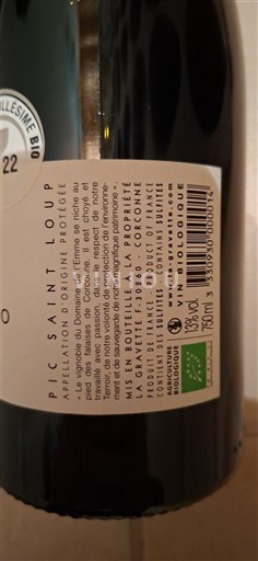 Languedoc Pic-saint-loup Domaine L'Hortus 2022