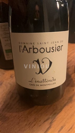 Languedoc Grès de Montpellier Domaine Saint Jean de l'Arbousier L'inattendu 2022