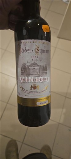 Bordeaux Bordeaux Supérieur Grand Vin de Bordeaux 2023