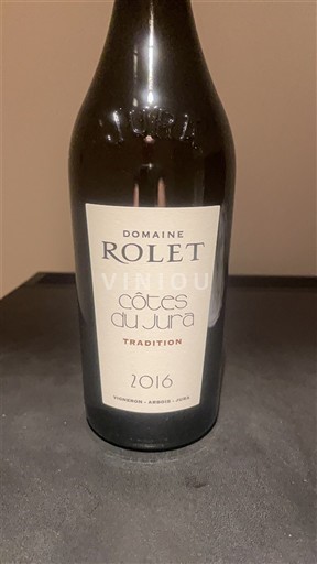 Jura Côtes-du-jura Domaine Rolet Tradition 2016