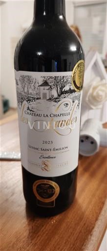 Bordeaux Lussac-Saint-Émilion Château La Chapelle Les Landes Excellence 2023