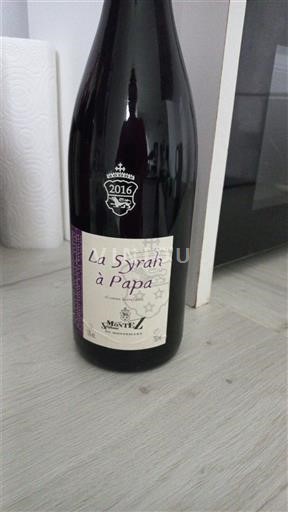 Alpit ja Rhônen maat Rhodanien rinteet Montel La Syrah à Papa 2016