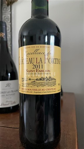 Bordeaux Saint-Émilion Château La Fortine Excellence 2011