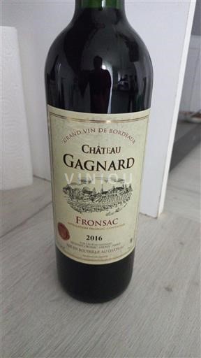 Bordeaux Fronsac Château Gagnard 2016