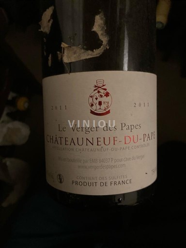 Valle del Ródano Châteauneuf-du-Pape. Le Verger des Papes 2011