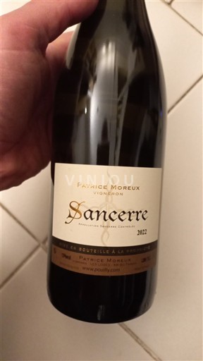 Loire Valley Sancerre Patrice Moreux 2022