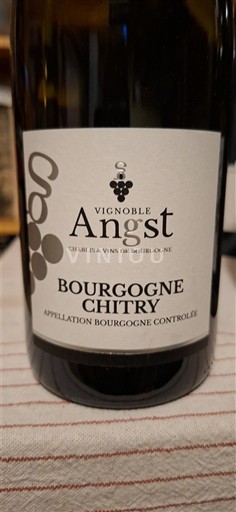 Bourgogne Bourgogne Chitry Vignoble Angst Non Millésimé