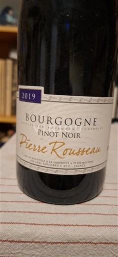 Bourgogne Pierre Rousseau 2019
