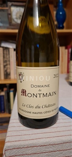Bourgogne Ikke specificeret Domaine Montmain Le Clos du Château 2022