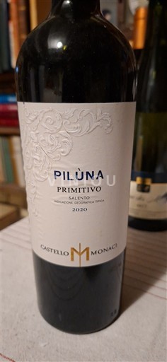 Apúlia Susumaniello Salento Castello Monaci Pilùna 2020