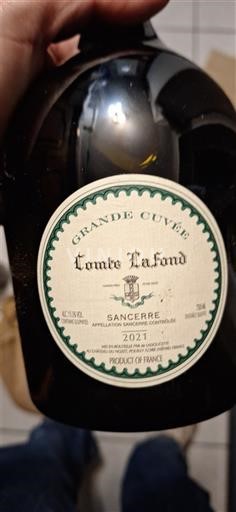 Loire Valley Sancerre Comtes Lafond Grande 2021