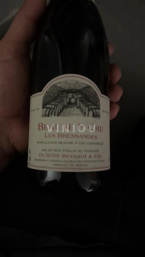 Burgundsko Beaune Premier Cru Domaine Bois Bernard & Fils Les Bressandes 2017