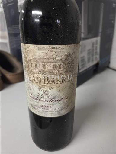 Bordeaux Bordeaux supérieur Château Barreyre 2001