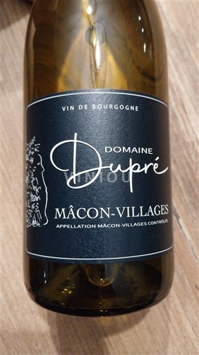 Burgundi Mâcon ja Mâcon-kylät Domaine Pré 2023