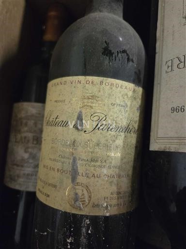 Bordeaux Bordeaux Supérieur Château Parenchère 1998