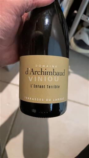 Languedoc Terrasses-du-larzac Domaine Archimbaud L'Enfant Terrible Ikke årgangsbestemt