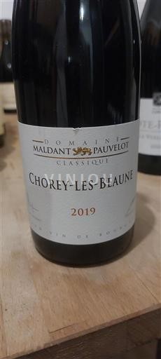 Bourgogne Chorey-lès-beaune Domaine Maldant Pauvelot Classique 2019