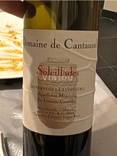 Langvedok Minervois-la-Livinière Domaine Cantaussel Soleillades 2017