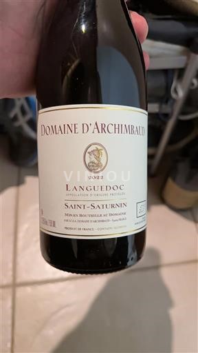 Languedoc Domaine Archimbaud Saint-Saturnin 2022