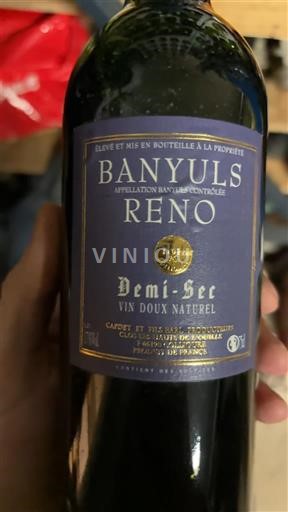 Roussillon Banyuls Reno Không niên vụ