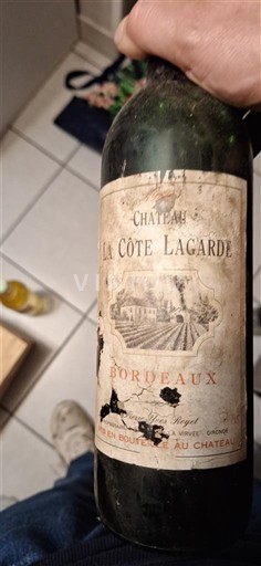 Bordeaux Château La Côte Lagarde 1986
