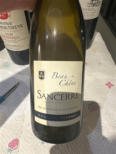 Loire Valley Sancerre Domaine Reveroy Beau Chêne 2015