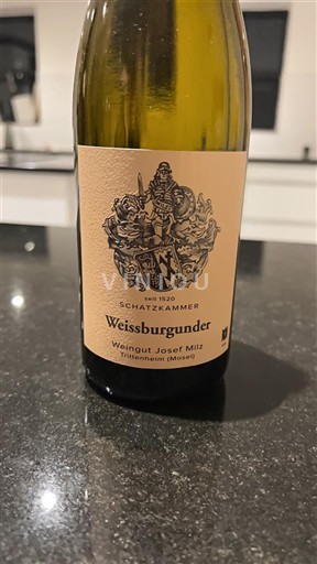 Moselle Mosel Weingut Josef Milz Magne Charta Weißburgunder 2022