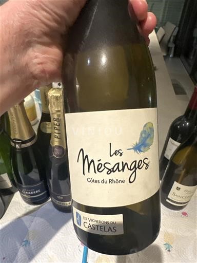 Valle del Ródano Côtes del Ródano Les Vignerons du Castelas Les Mésanges 2016