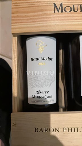 Bordeaux Haut-Médoc Mouton Cadet Réserve 2022
