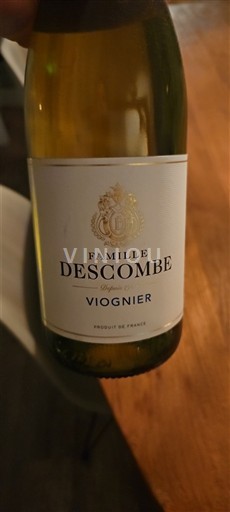 Thung lũng sông Loire Viên Famille Descombe Viognier 2021