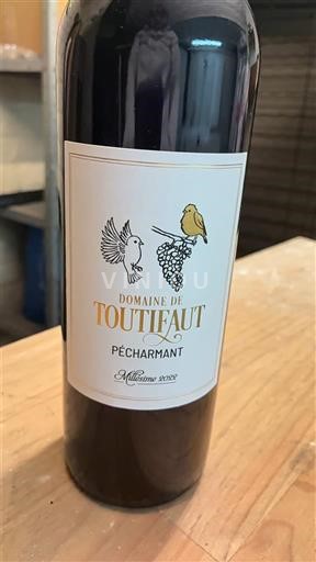 Sud-Ouest Pécharmant Domaine Toutifaut 2022