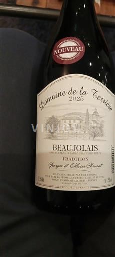Beaujolais Domaine La Terrière Tradition 2025