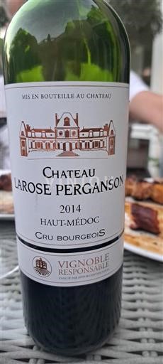 Bordeaux Haut-Médoc Cru Bourgeois Château Larose Perganson 2014