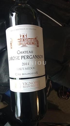 Бордо Го-Медок Cru Bourgeois Château Larose Perganson 2014