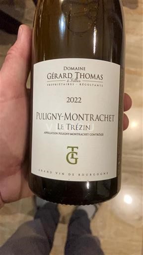 Burgundy Puligny-Montrachet Domaine Gérard Thomas et Filles Le Trézin 2022