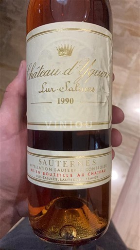 Bordeaux Sauternes Château Yquem 1990