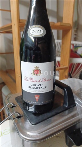 Vallée du Rhône Crozes-hermitage Cave de Tain Les Hauts de Panzoult 2021