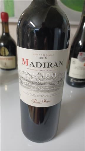 South West Madiran Pierre Chancé 2016