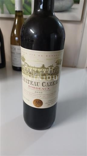 Bordeaux Château Cazeau 2010