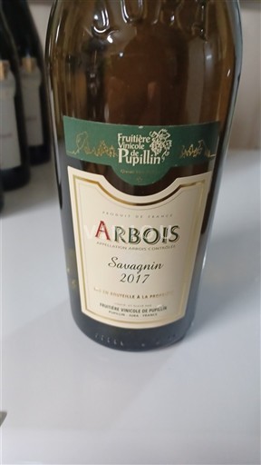 Jura Arbois Fruitière Vinicole de Pupillin Savagnin 2017