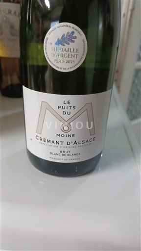 Alsace Crémant d'Alsace Le Puits du Moine 2025
