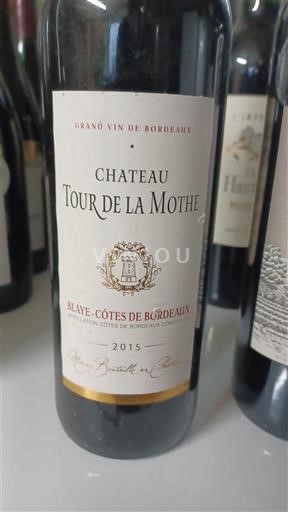 Burdeos Blaye-Côtes de Burdeos Château Tour de la Mothe 2015