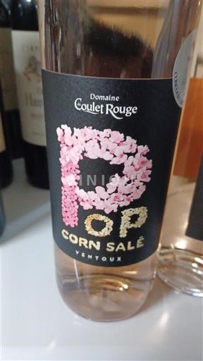 Vallée du Rhône Ventoux Domaine Coulet Rouge Pop Corn Salé 2024