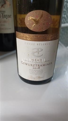 Alsace Pierre Sparr Gewurztraminer Réserve 2018