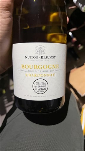 Burgundi Bourgogne Chardonnay Nuiton-Beaunoy 2023